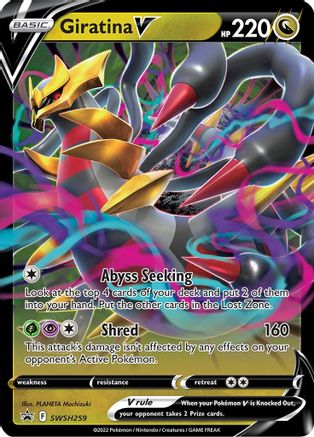 Giratina V - SWSH259 SWSH259/307 - SWSH Sword & Shield Promo Cards Holofoil - Poke-Collect