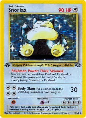 Snorlax 11/64 - Jungle Unlimited Holofoil