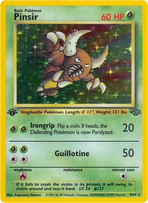 Pinsir (9) 9/64 - Jungle Unlimited Holofoil