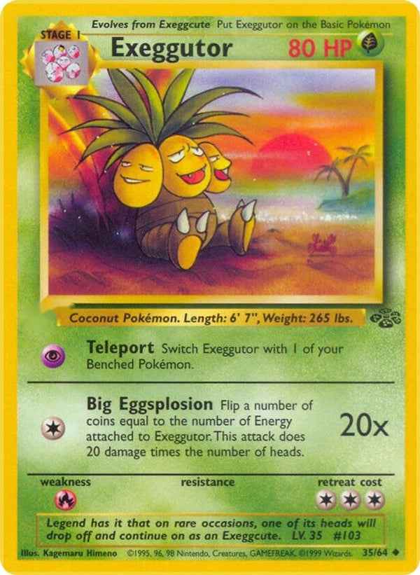 Exeggutor 35/64 - Jungle Unlimited - Poke-Collect