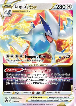 Lugia VSTAR 139/195 - Silver Tempest Holofoil - Poke-Collect