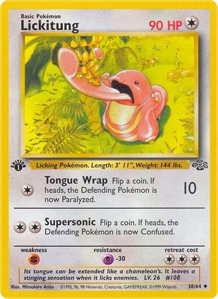 Lickitung 38/64 - Jungle Unlimited - Poke-Collect