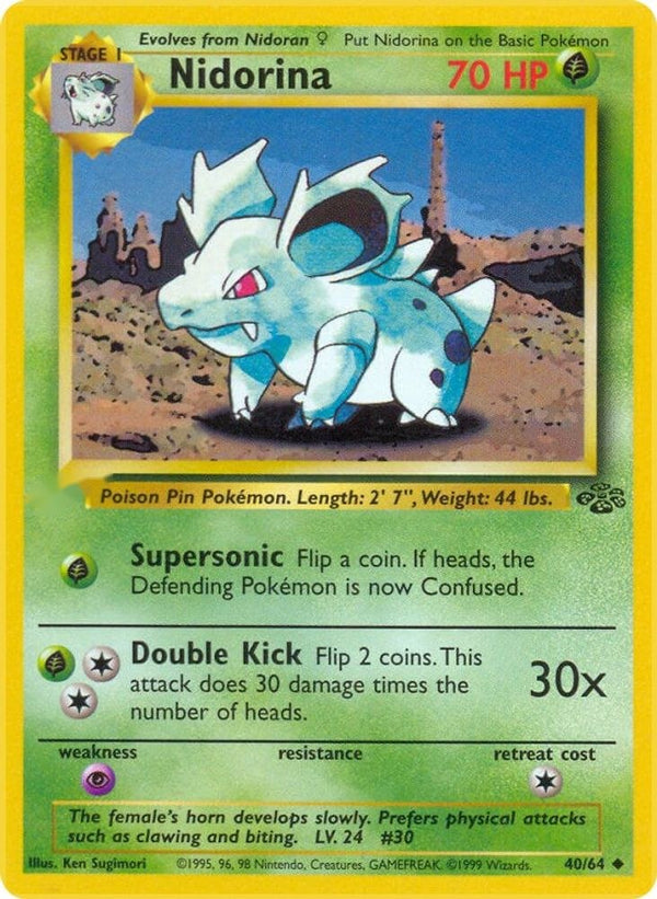 Nidorina 40/64 - Jungle Unlimited - Poke-Collect