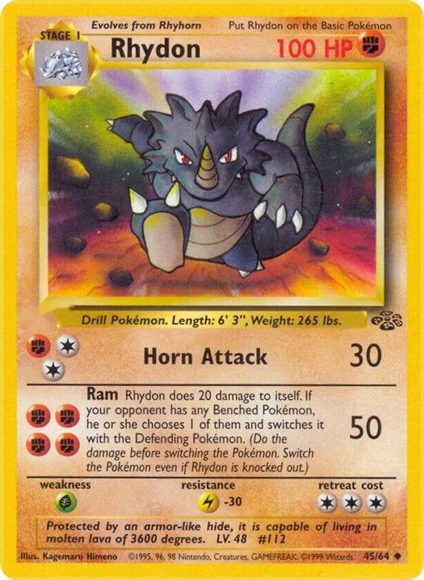 Rhydon 45/64 - Jungle Unlimited - Poke-Collect