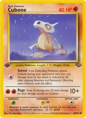 Cubone 50/64 - Jungle Unlimited - Poke-Collect