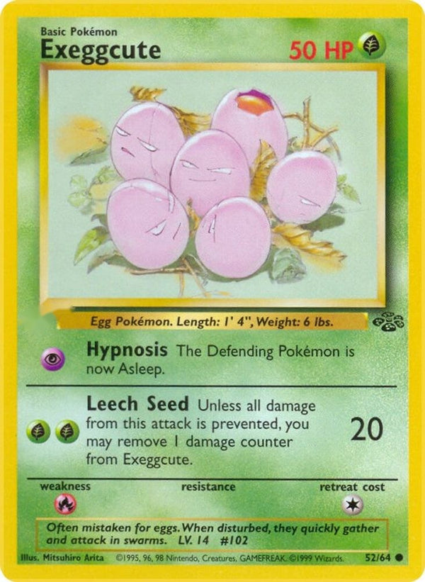 Exeggcute 52/64 - Jungle Unlimited - Poke-Collect