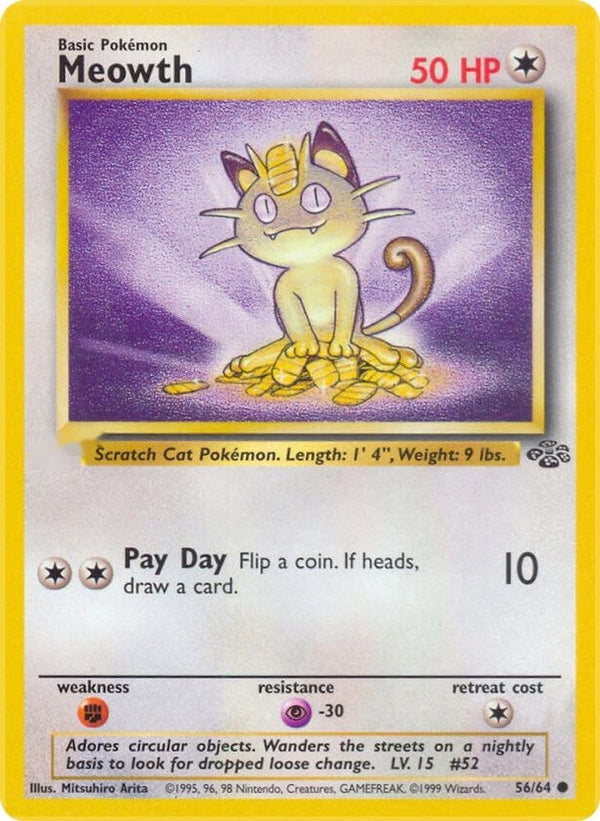 Meowth 56/64 - Jungle Unlimited - Poke-Collect