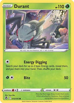 Durant 13/195 - SWSH12 Silver Tempest Reverse Holofoil - Poke-Collect