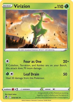 Virizion 14/195 - Silver Tempest - Poke-Collect