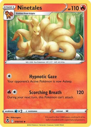 Ninetales 18/195 - SWSH12 Silver Tempest - Poke-Collect