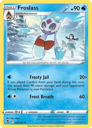 Froslass 43/195 - SWSH12 Silver Tempest - Poke-Collect