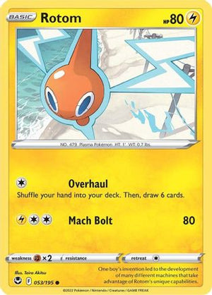 Rotom 53/195 - Silver Tempest Reverse Holofoil - Poke-Collect