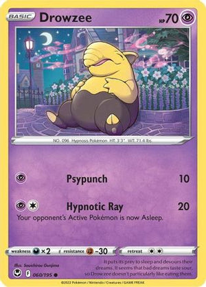 Drowzee 60/195 - SWSH12 Silver Tempest - Poke-Collect