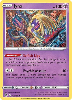 Jynx 62/195 - SWSH12 Silver Tempest - Poke-Collect
