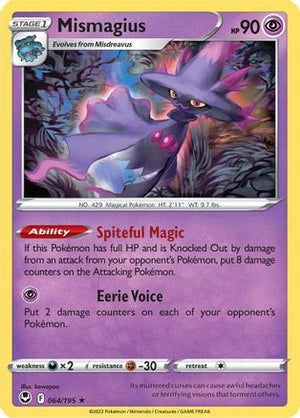 Mismagius 64/195 - Silver Tempest - Poke-Collect