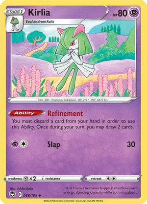 Kirlia 68/195 - SWSH12 Silver Tempest - Poke-Collect