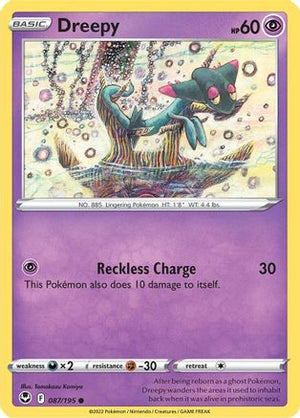 Dreepy 87/195 - SWSH12 Silver Tempest Reverse Holofoil - Poke-Collect