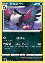 Honchkrow 107/195 - SWSH12 Silver Tempest Reverse Holofoil - Poke-Collect