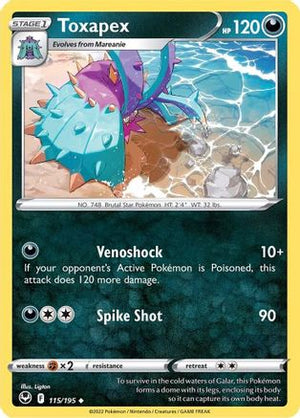 Toxapex 115/195 - Silver Tempest - Poke-Collect