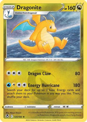 Dragonite 131/195 - SWSH12 Silver Tempest Holofoil - Poke-Collect