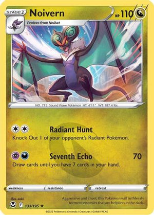 Noivern 133/195 - Silver Tempest Reverse Holofoil - Poke-Collect