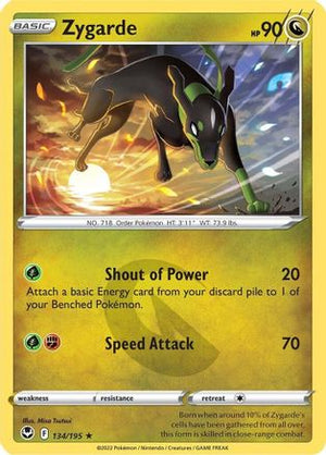 Zygarde 134/195 - Silver Tempest - Poke-Collect