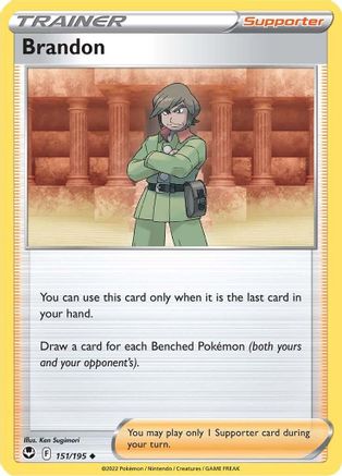 Brandon 151/195 - SWSH12 Silver Tempest - Poke-Collect