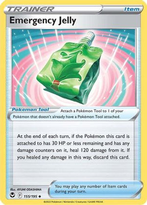 Emergency Jelly 155/195 - Silver Tempest Reverse Holofoil - Poke-Collect