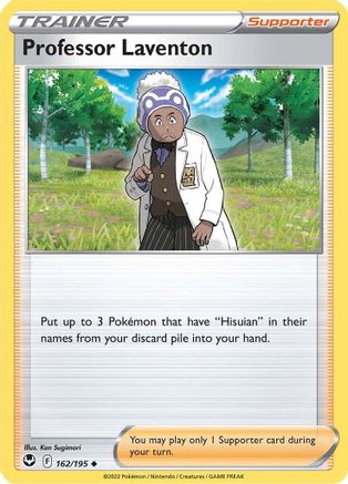 Professor Laventon 162/195 - SWSH12 Silver Tempest Reverse Holofoil - Poke-Collect