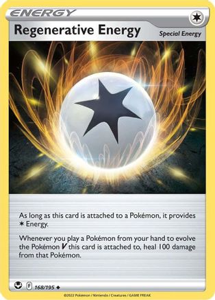 Regenerative Energy 168/195 - SWSH12 Silver Tempest Reverse Holofoil - Poke-Collect