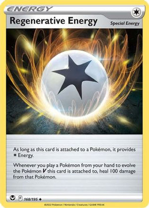 Regenerative Energy 168/195 - SWSH12 Silver Tempest Reverse Holofoil - Poke-Collect