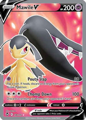 Mawile V 178/195 - Silver Tempest Holofoil - Poke-Collect