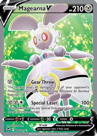 Magearna V 182/195 - Silver Tempest Holofoil - Poke-Collect