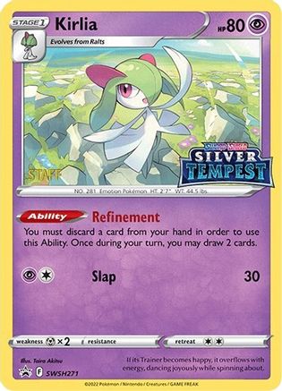 Kirlia - SWSH271 (Prerelease) [STAFF] SWSH271 - SWSH Sword & Shield Promo Cards Holofoil - Poke-Collect