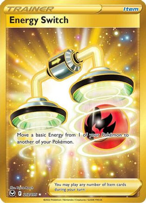 Energy Switch 212/195 - Silver Tempest Holofoil - Poke-Collect
