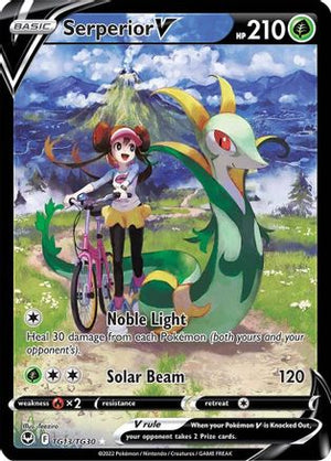 Serperior V TG13/30 - SWSH12 Silver Tempest Trainer Gallery Holofoil - Poke-Collect