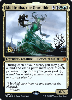 Muldrotha, the Gravetide (PRE-243) - Foundations Promos Foil