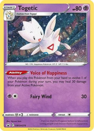 Togetic SWSH276/307 - SWSH Black Star Promos Holofoil - Poke-Collect
