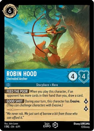 Robin Hood - Unrivaled Archer (6) - D23 Promos