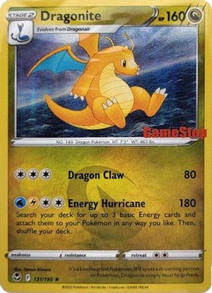 Dragonite - 131/195 (Gamestop Exclusive) 131 - Miscellaneous Cards & Products Holofoil - Poke-Collect