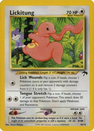 Lickitung 16/18 - Southern Islands - Poke-Collect