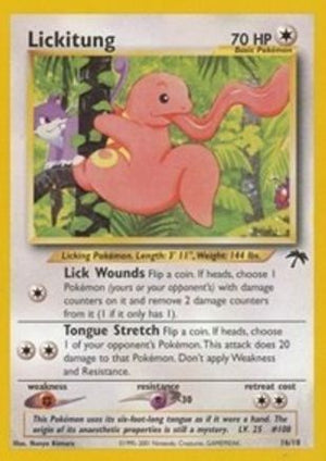 Lickitung 16/18 - Southern Islands - Poke-Collect