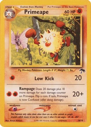 Primeape 18/18 - Southern Islands - Poke-Collect