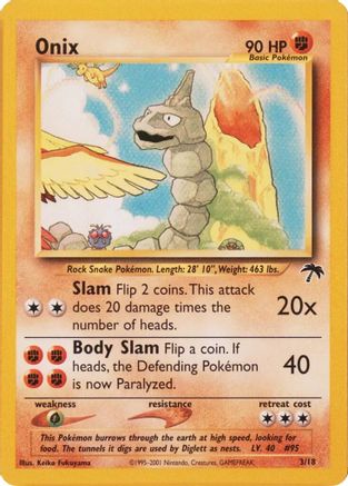 Onix 3/18 - Southern Islands - Poke-Collect