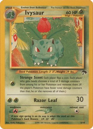 Ivysaur 5/18 - Southern Islands - Poke-Collect