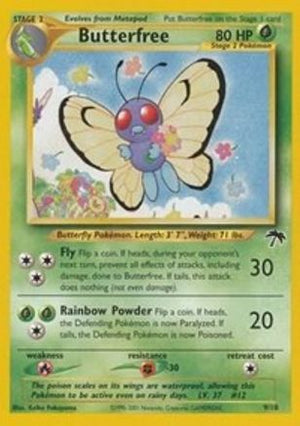 Butterfree 9/18 - Southern Islands