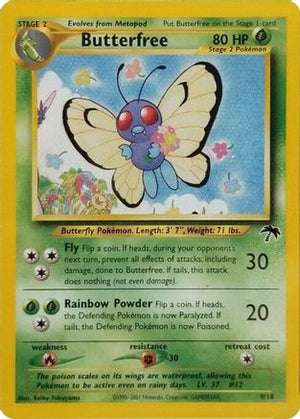 Butterfree 9/18 - Southern Islands - Poke-Collect