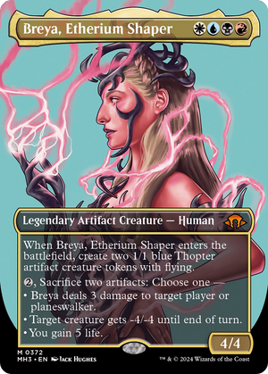 Breya, Etherium Shaper (Borderless) (MH3-372) - Modern Horizons 3 (Borderless)