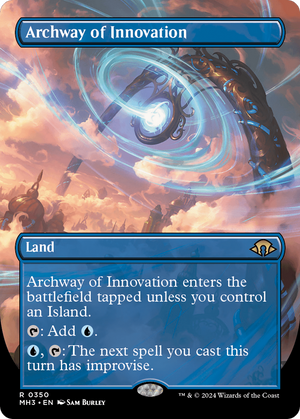 Archway of Innovation (Borderless) (MH3-350) - Modern Horizons 3 (Borderless) Foil
