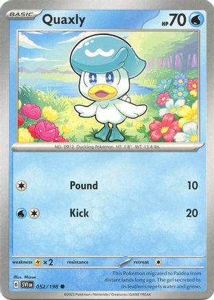 Quaxly 52 - SV01 Scarlet & Violet Base Set - Poke-Collect